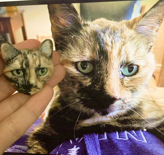 Personalized Pet Magnet Indigopearl