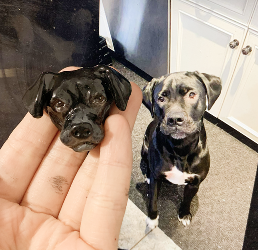 Personalized Pet Magnet Indigopearl