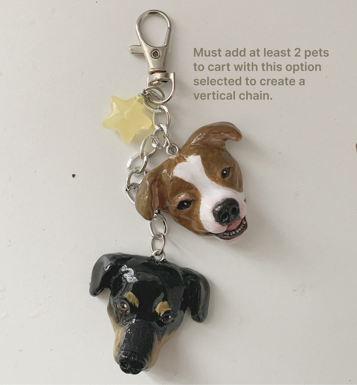 Personalized Pet Keychain Indigopearl
