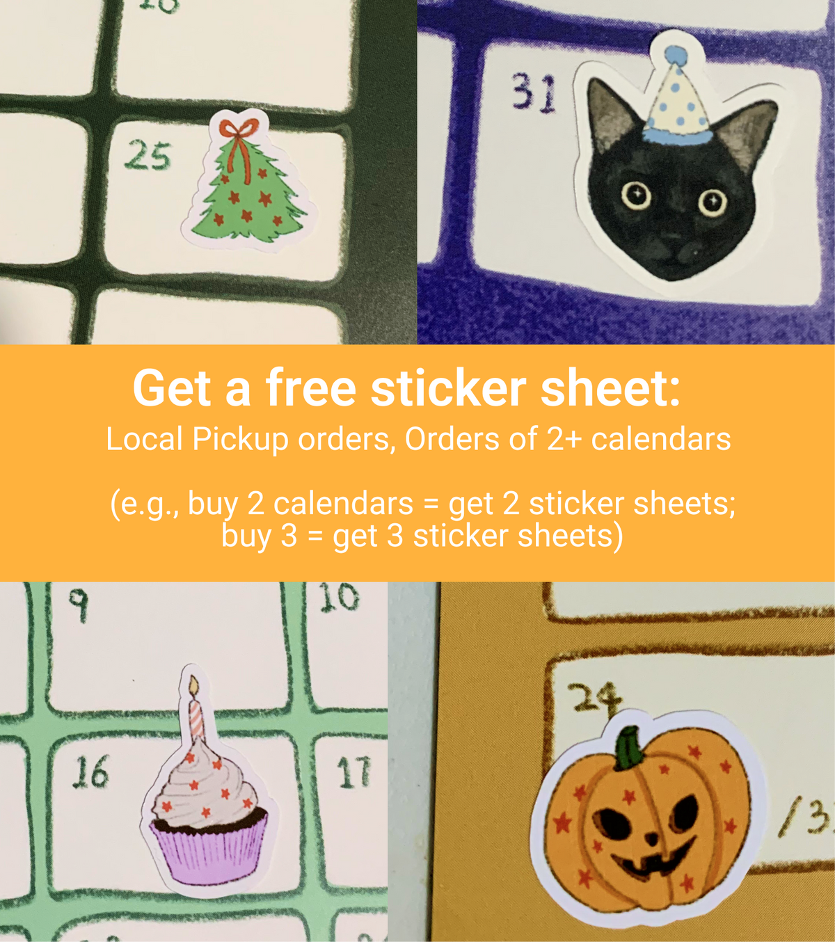 [Pre-Order] 2027 Cat Calendar Indigopearl Studio
