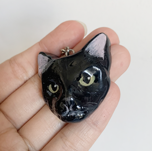 Cat Keychain Indigopearl