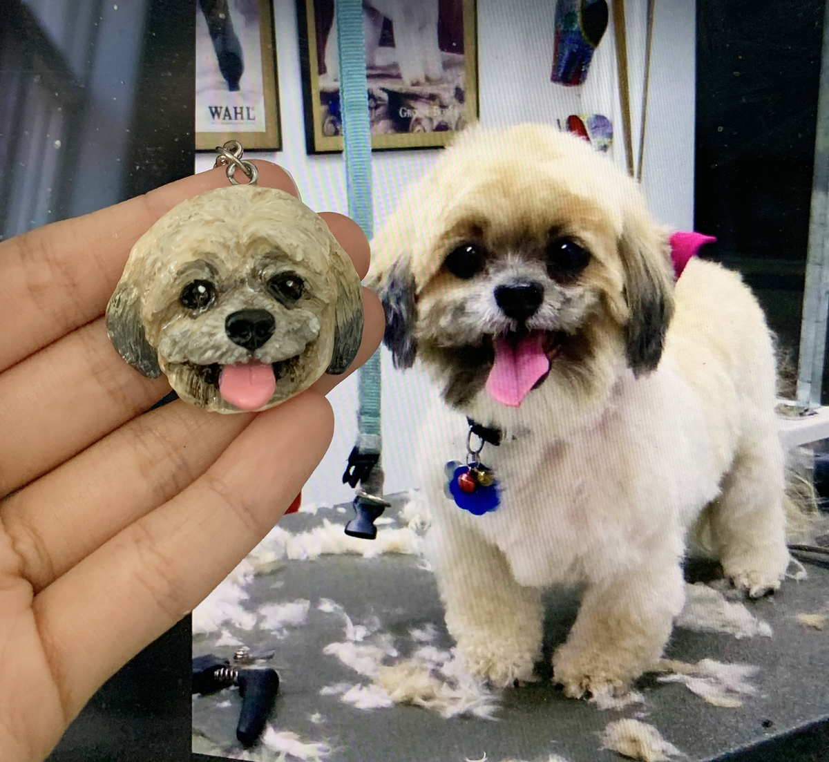Personalized Pet Keychain Indigopearl