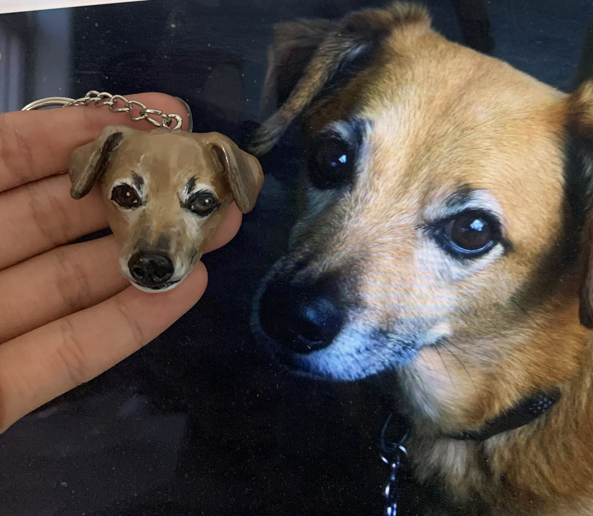 Personalized Pet Keychain Indigopearl